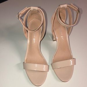 MADDEN GIRL ANKLE STRAP BLUSH HEELS